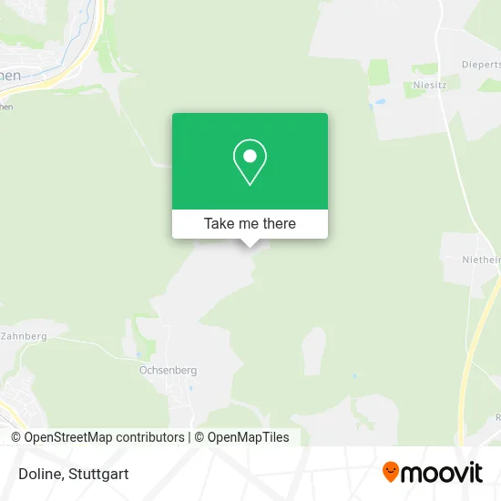 Doline map