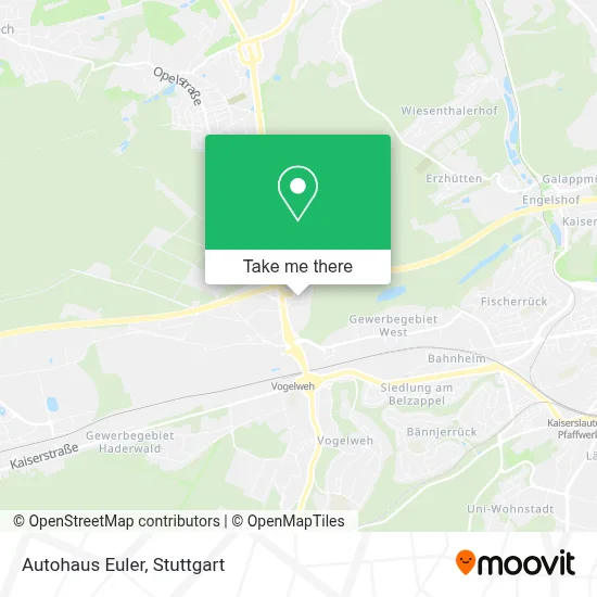 Autohaus Euler map