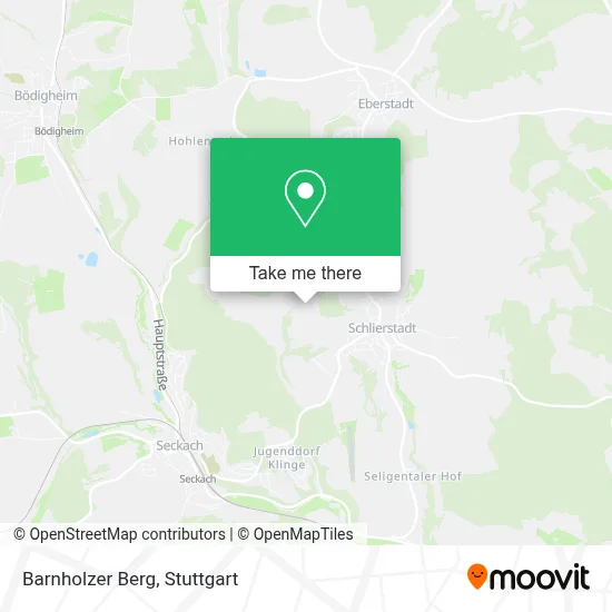 Barnholzer Berg map