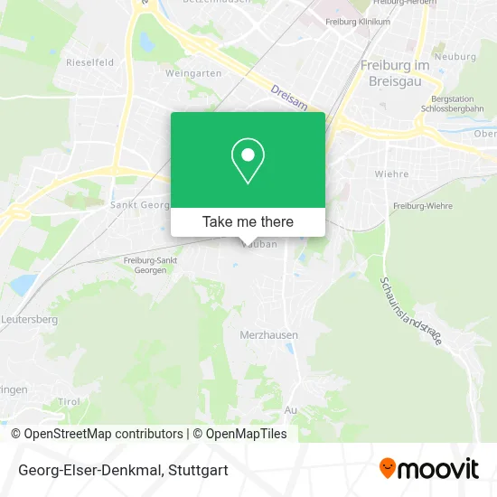 Georg-Elser-Denkmal map