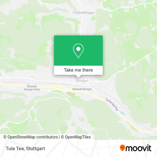 Tula Tea map
