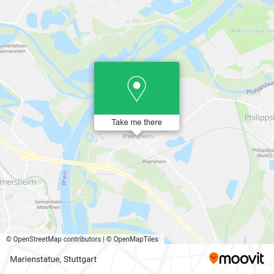 Marienstatue map