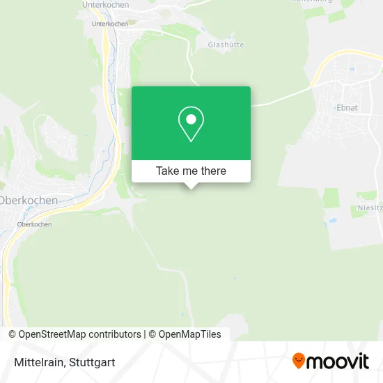 Mittelrain map
