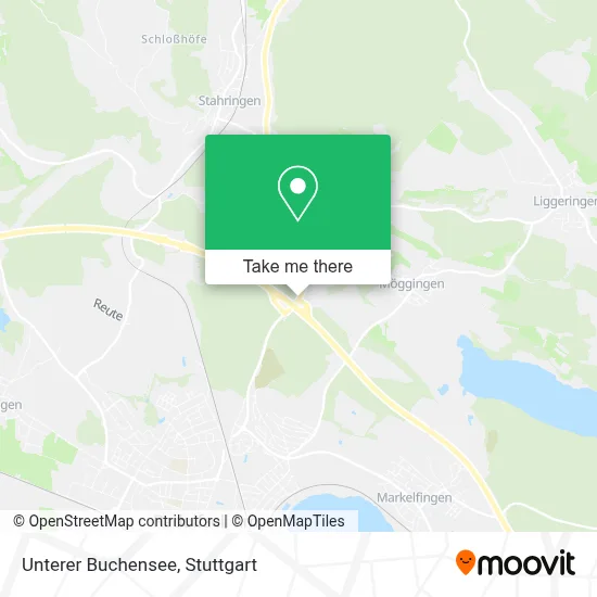 Unterer Buchensee map