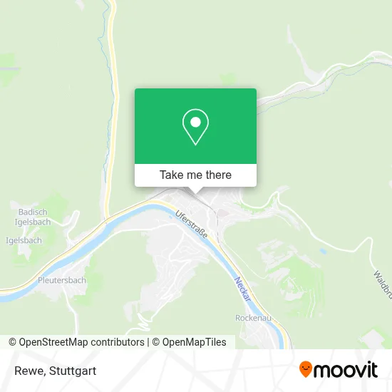 Rewe map
