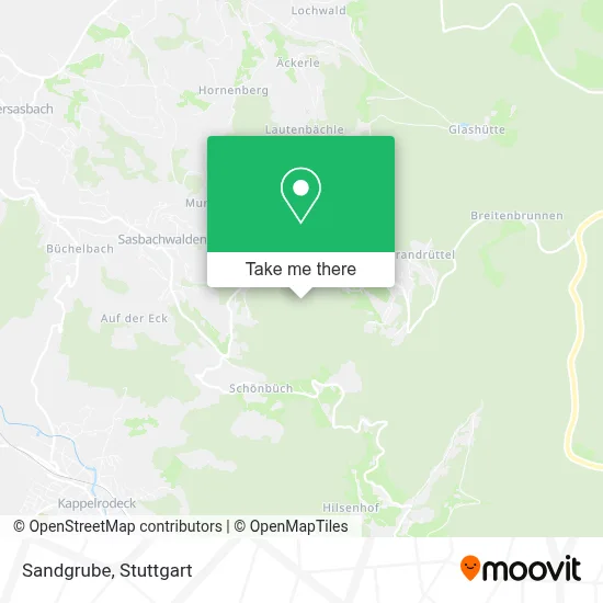 Sandgrube map