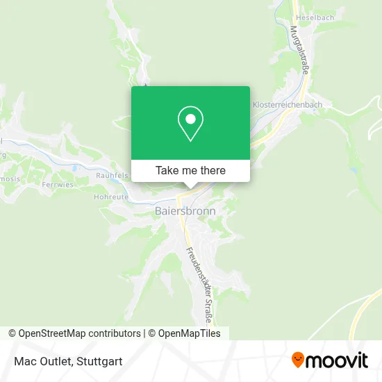 Mac Outlet map