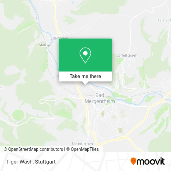 Tiger Wash map