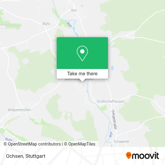 Ochsen map