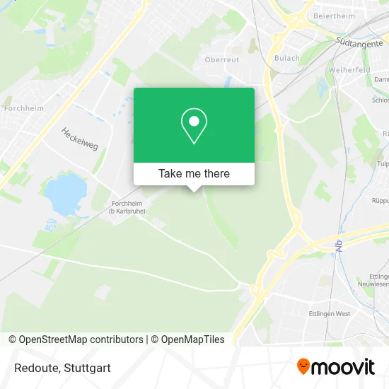 Redoute map