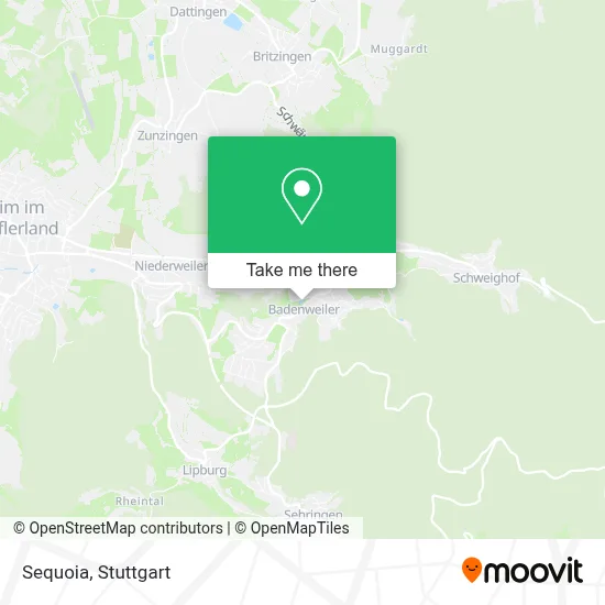 Sequoia map
