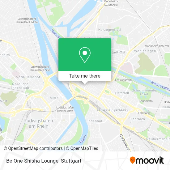 Be One Shisha Lounge map