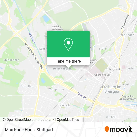 Max Kade Haus map