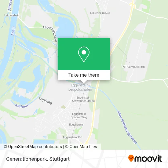 Generationenpark map