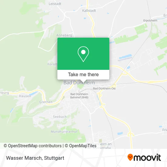 Wasser Marsch map