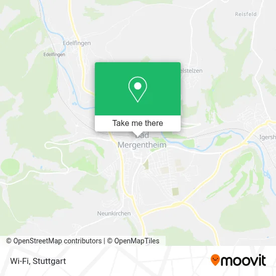 Wi-Fi map