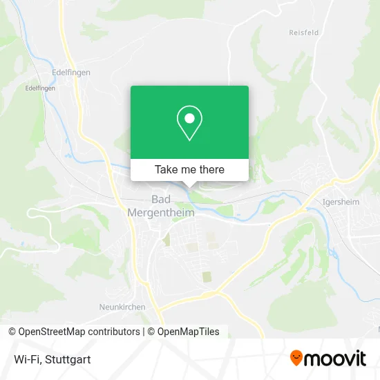 Wi-Fi map