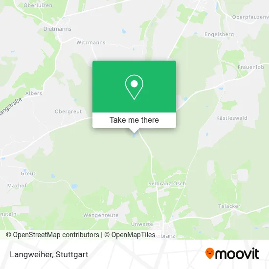 Langweiher map