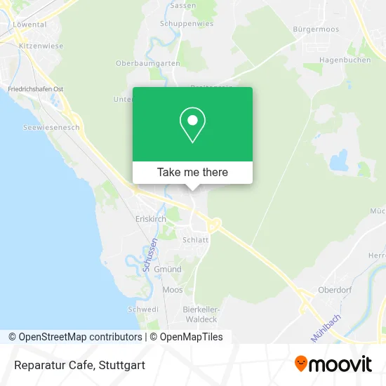 Reparatur Cafe map