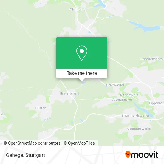 Gehege map