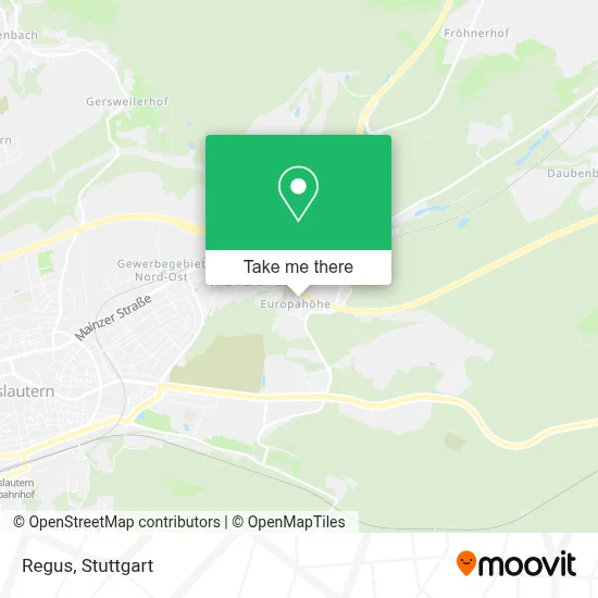 Regus map
