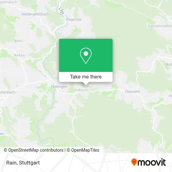 Rain map