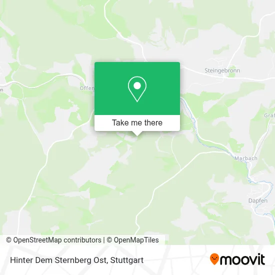 Hinter Dem Sternberg Ost map