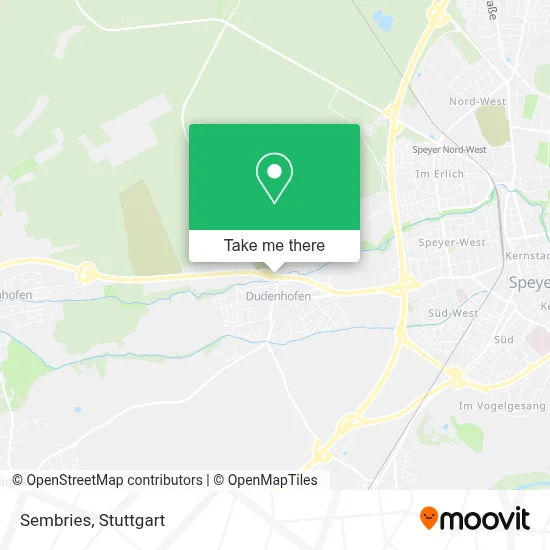 Sembries map