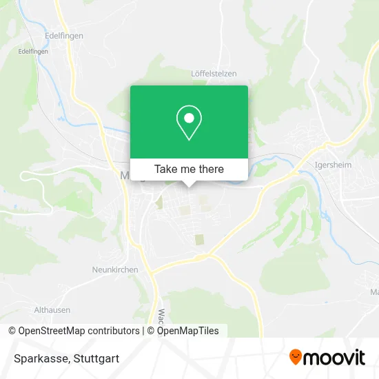 Sparkasse map