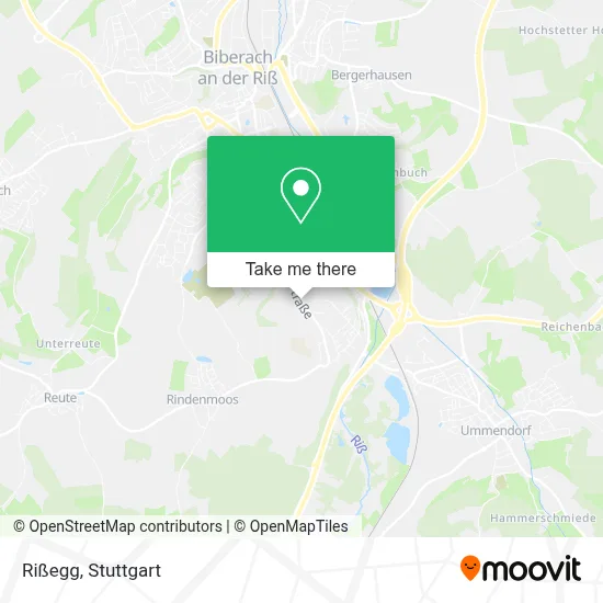 Rißegg map