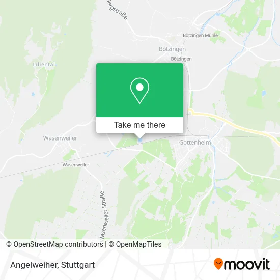 Angelweiher map