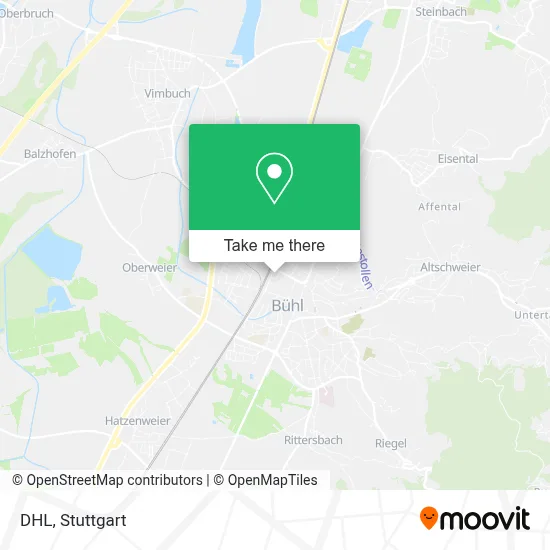 DHL map