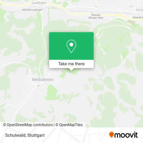 Schulwald map