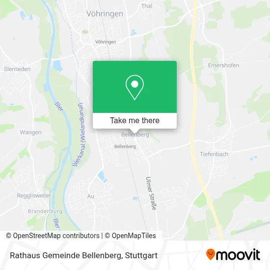 Rathaus Gemeinde Bellenberg map