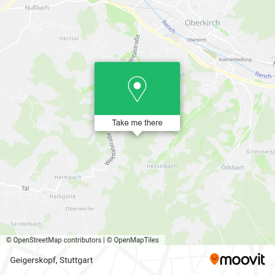 Geigerskopf map