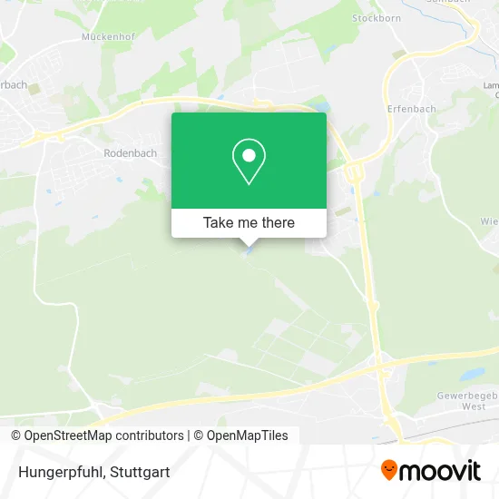 Hungerpfuhl map