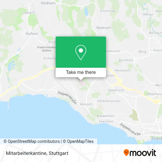 Mitarbeiterkantine map