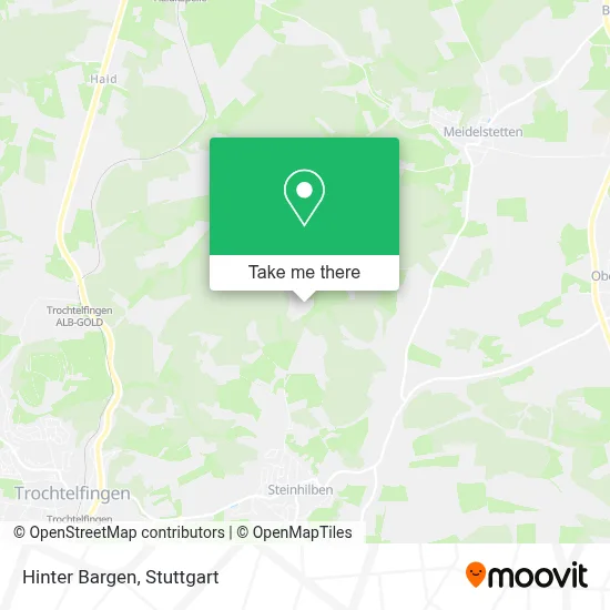 Hinter Bargen map