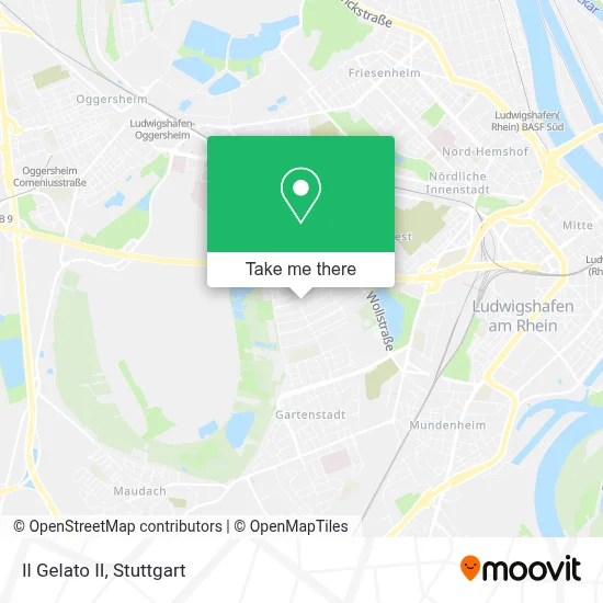 Il Gelato II map