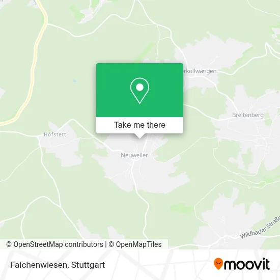 Falchenwiesen map