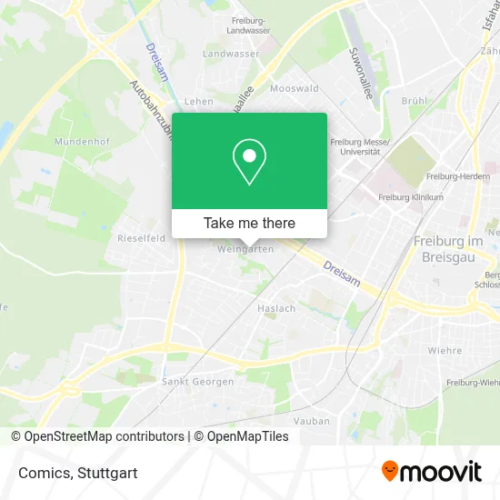 Comics map