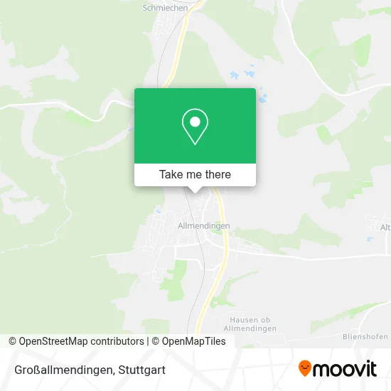 Großallmendingen map