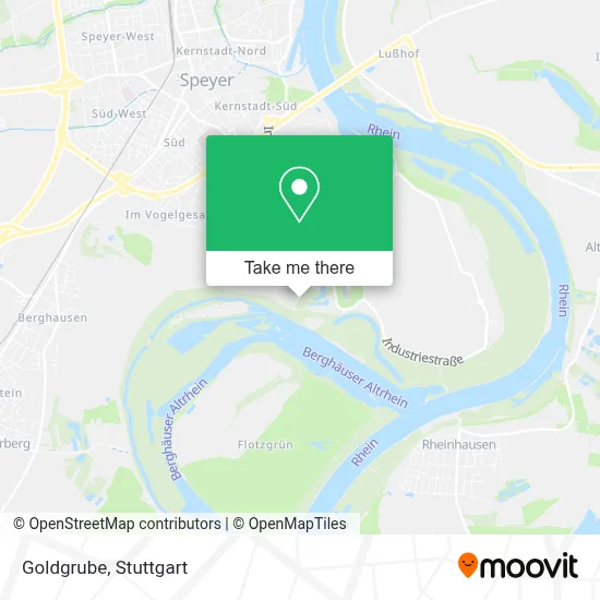 Goldgrube map