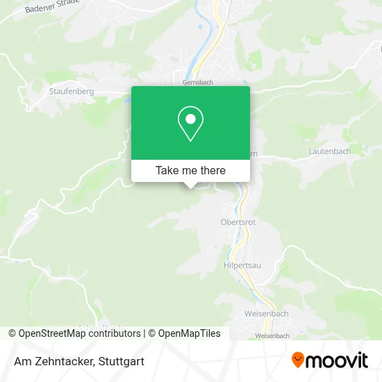 Am Zehntacker map