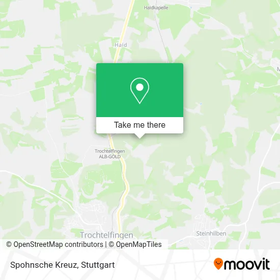Spohnsche Kreuz map