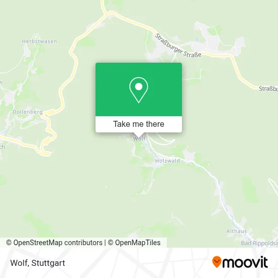 Wolf map