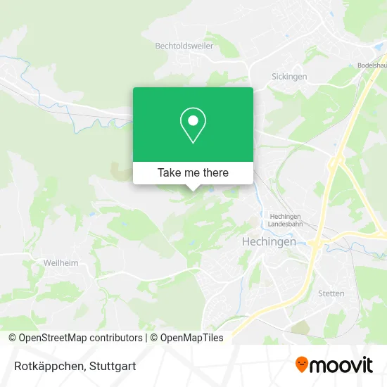 Rotkäppchen map