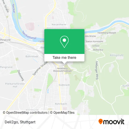 Deli2go map