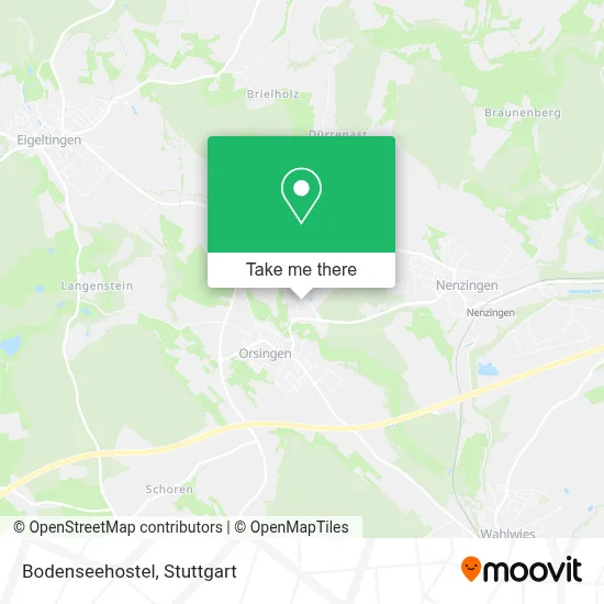 Bodenseehostel map
