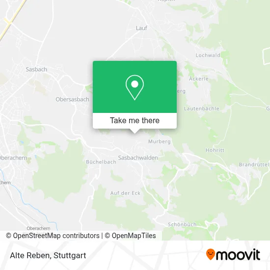 Alte Reben map